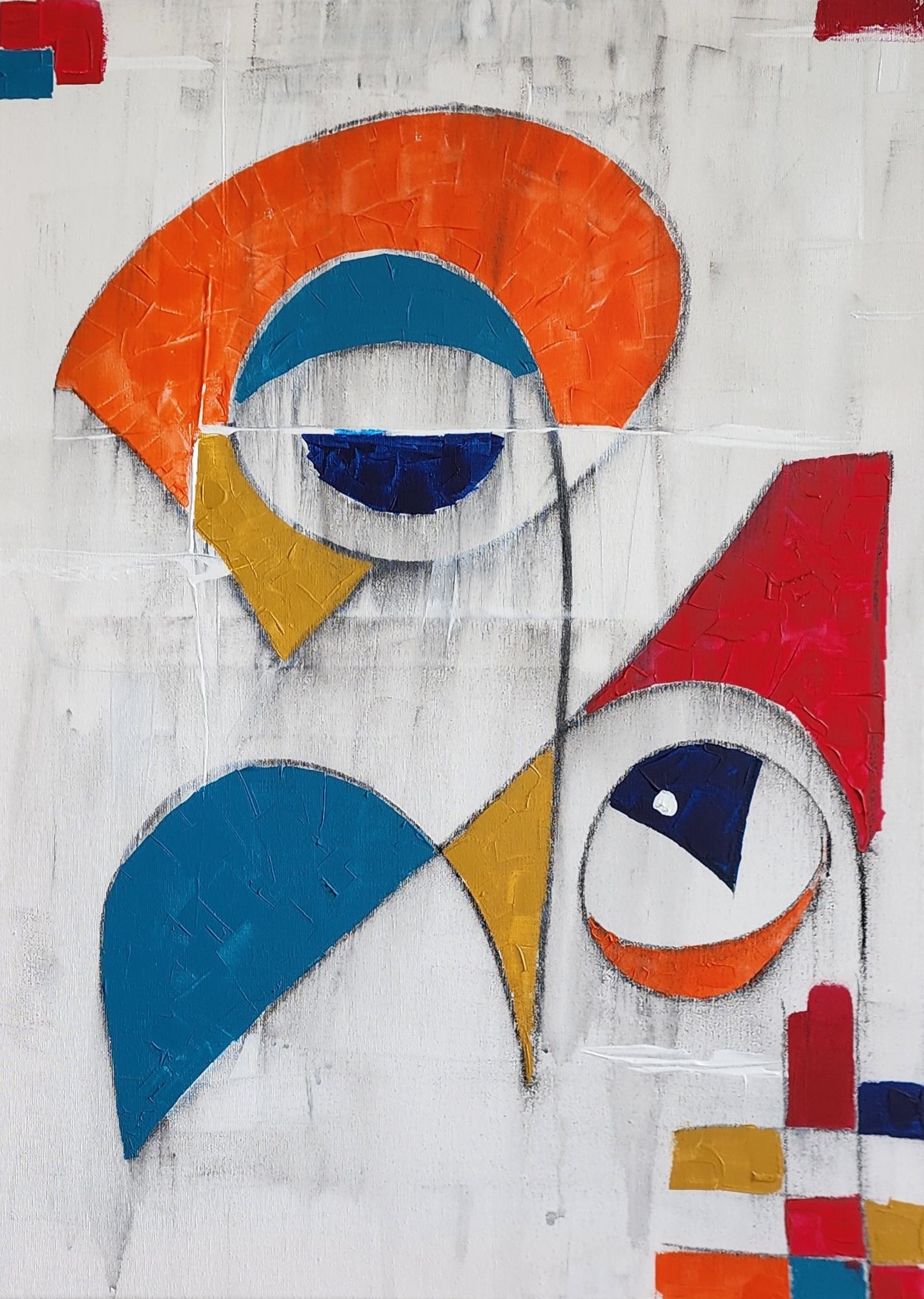 Paired Reflections — the Twins — panel 2 of 2